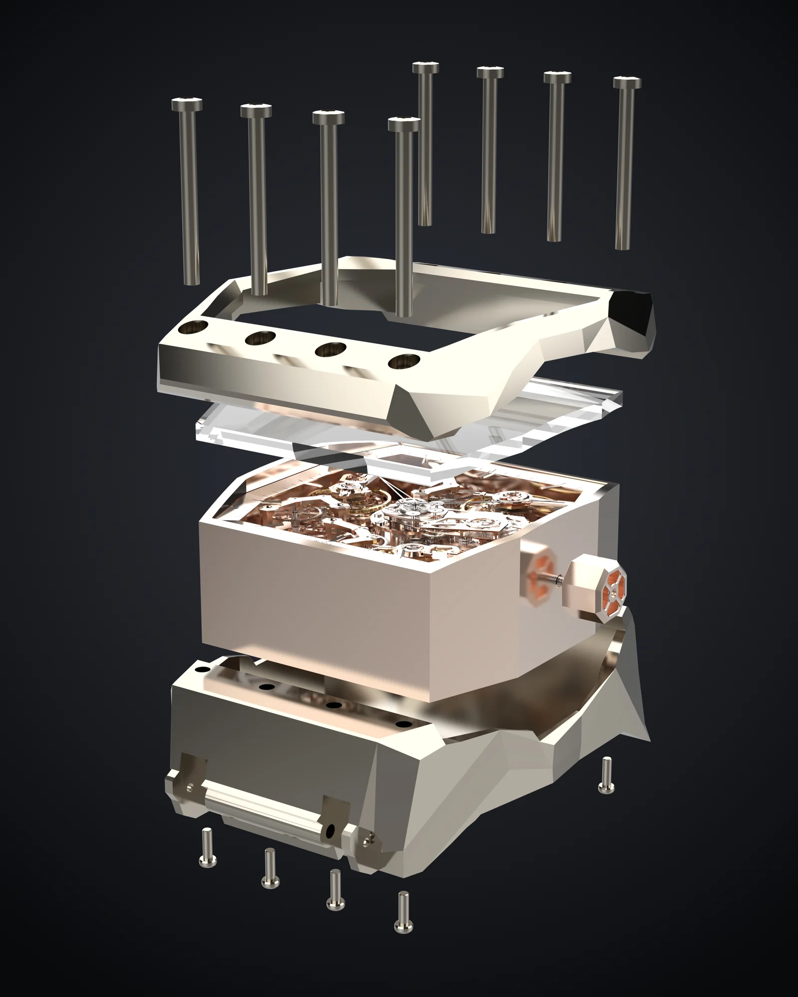 The layered case construction