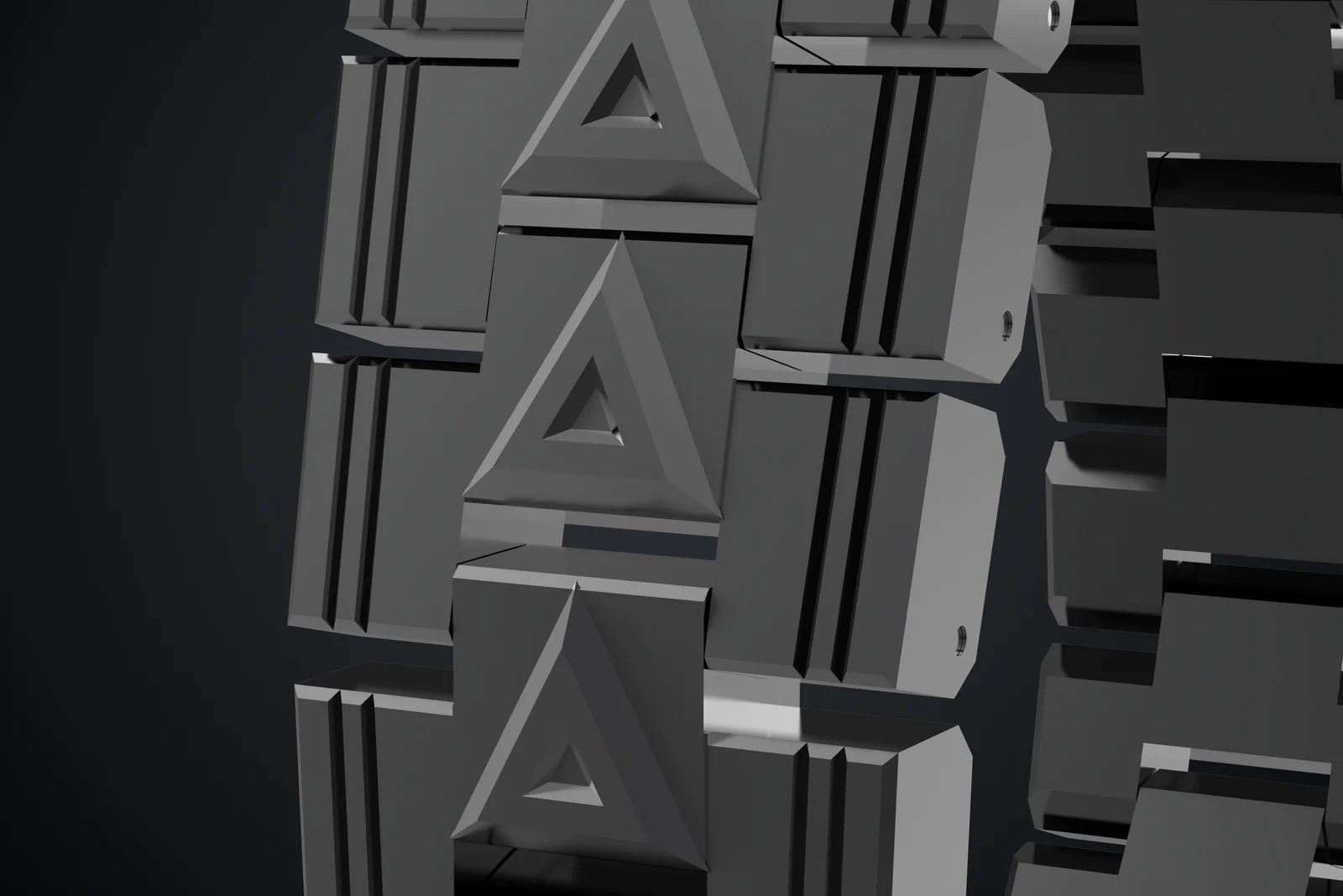 Articulated carbide links