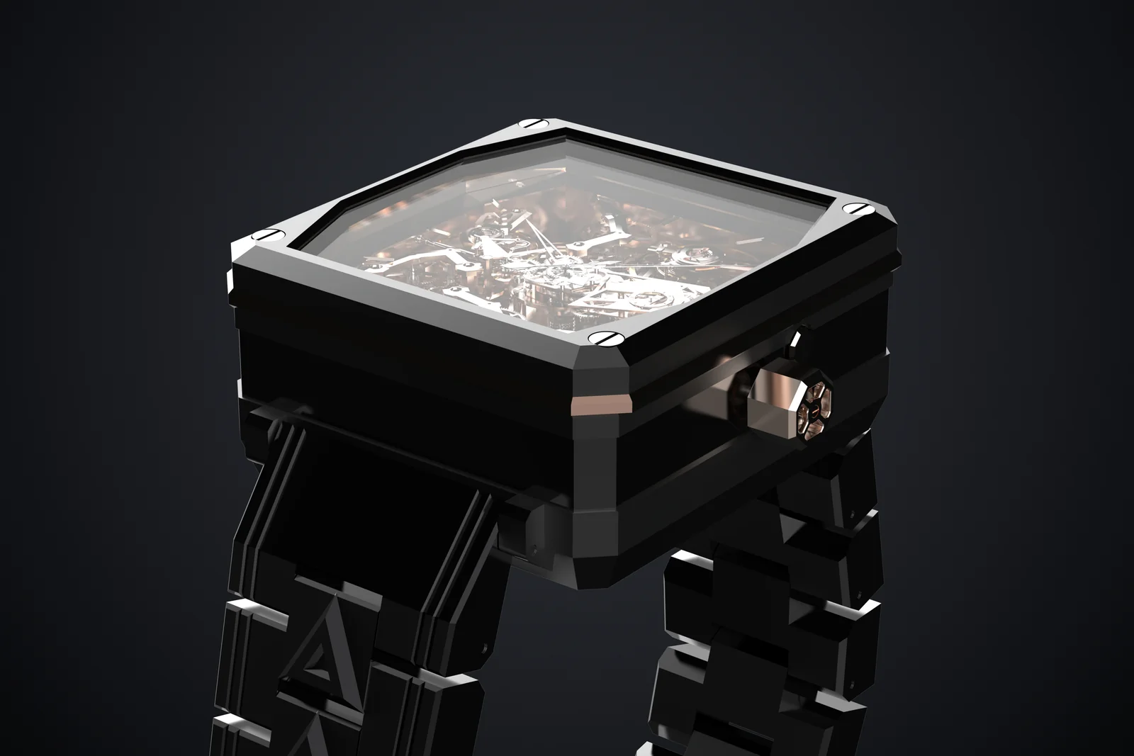 DarkMatter watch engineering render
