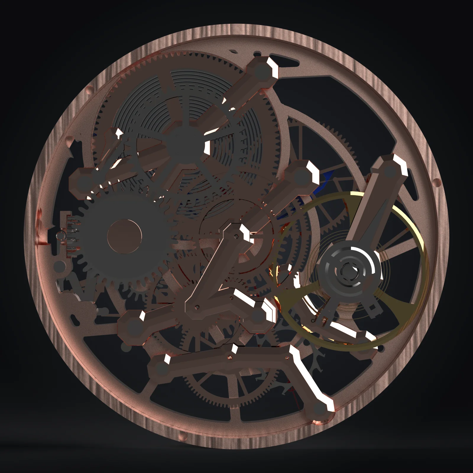 Openworked bridges and regulator