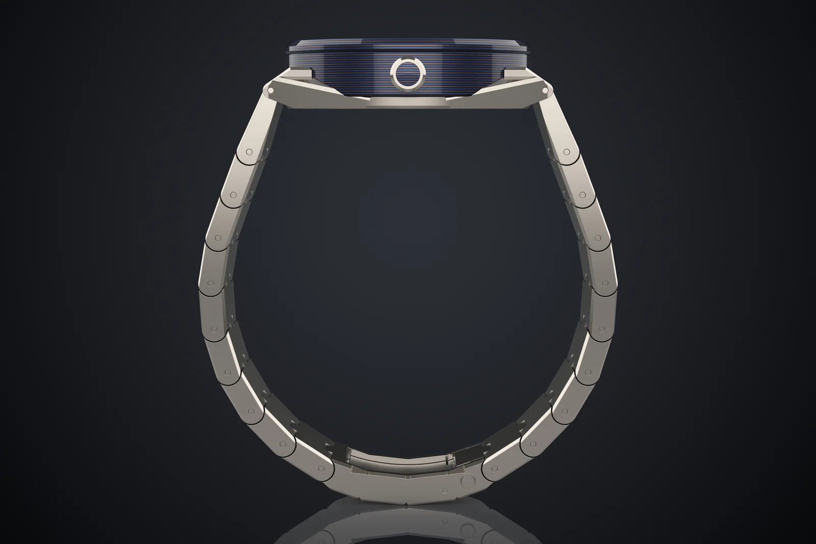 Case profile and titanium bracelet